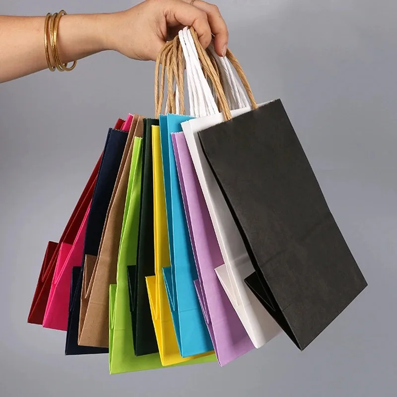 Wedding/Event Supply Store - 10/30/50 шт. бумажных пакетов из крафт-бумаги