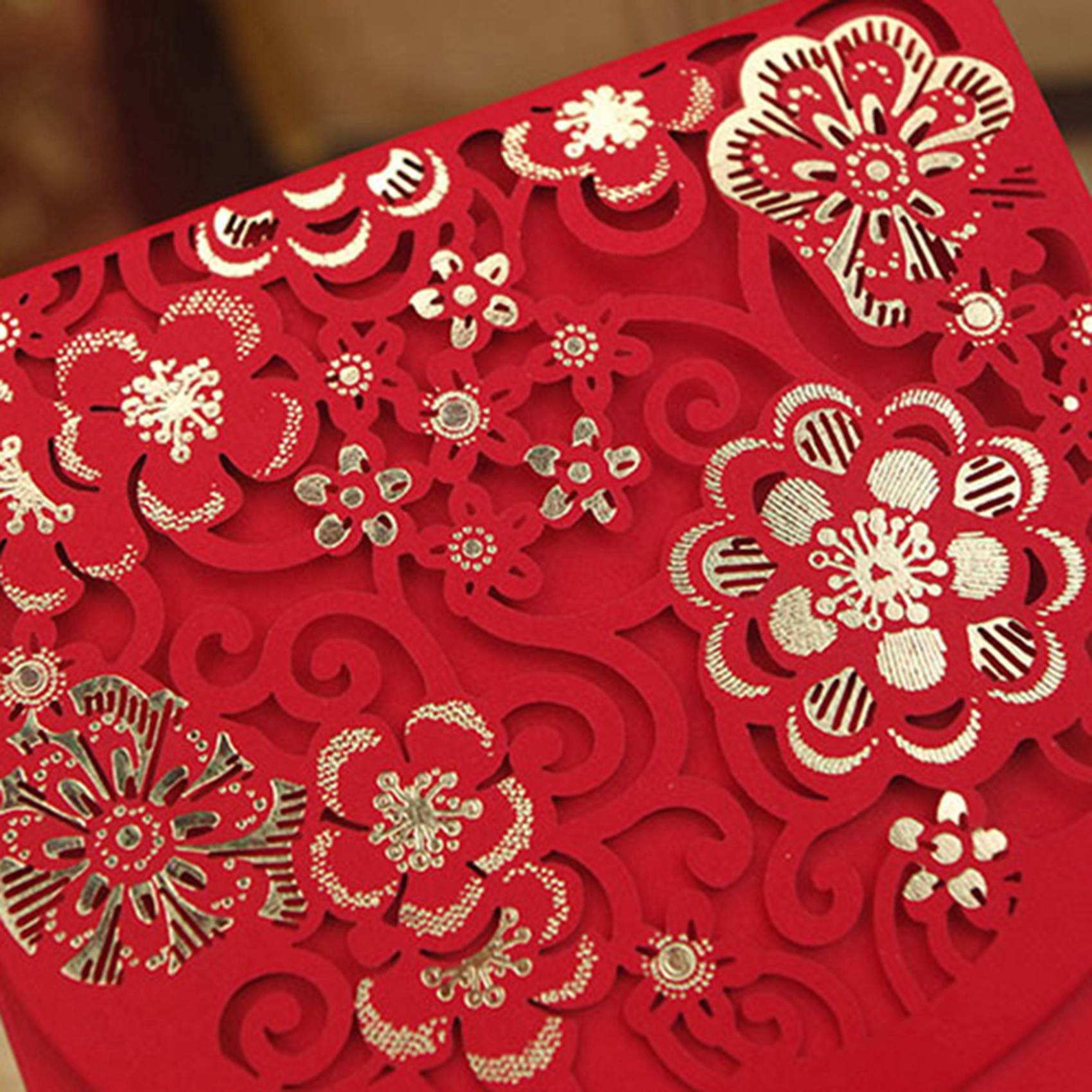 20 шт. китайских красных конве – обзор и цена Wedding Envelopes
