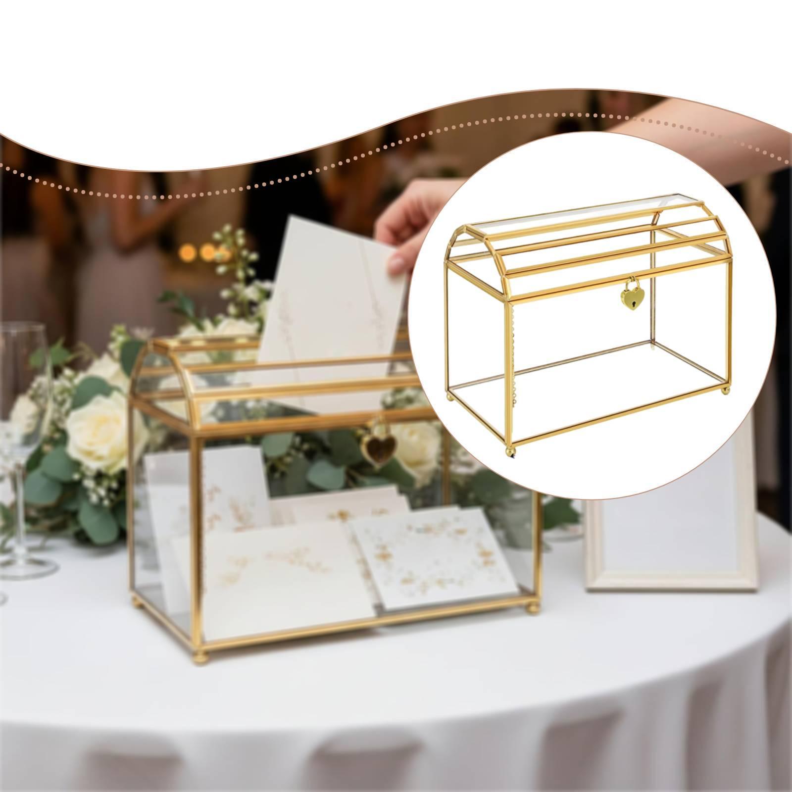 Стеклянная коробка для свадебн – обзор и цена Wedding Card Box